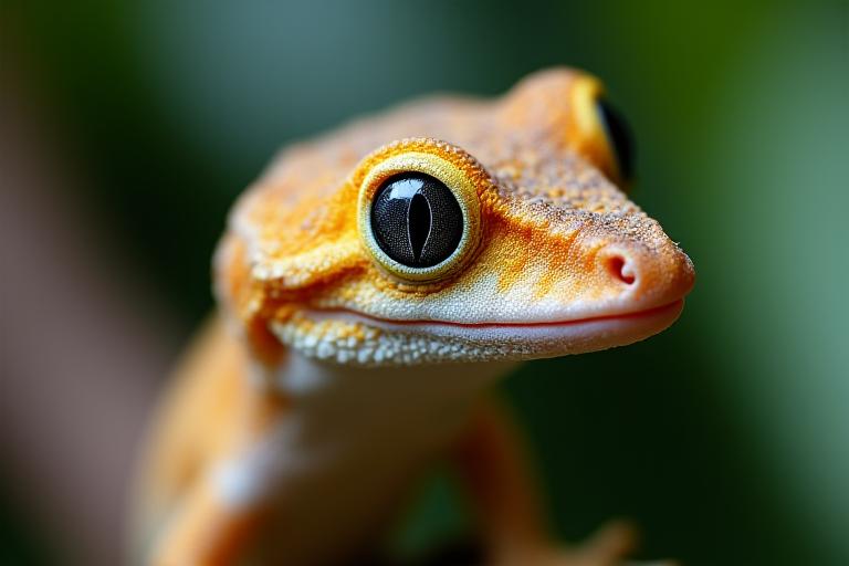 Macro photography of Australian gecko